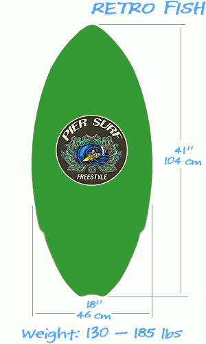 Build a custom board like this Retro Fish example.