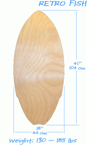 Build a custom board like this Retro Fish example.