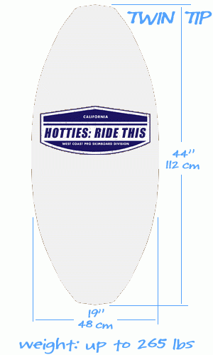 Build a custom board like this TWIN TIP example.