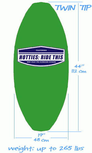 Build a custom board like this TWIN TIP example.