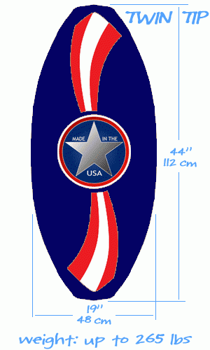 Build a custom board like this TWIN TIP example.