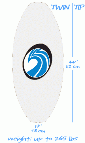 Build a custom board like this TWIN TIP example.