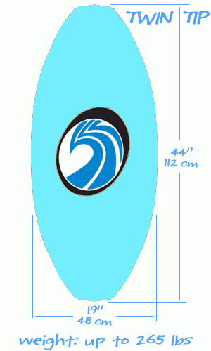 Build a custom board like this TWIN TIP example.