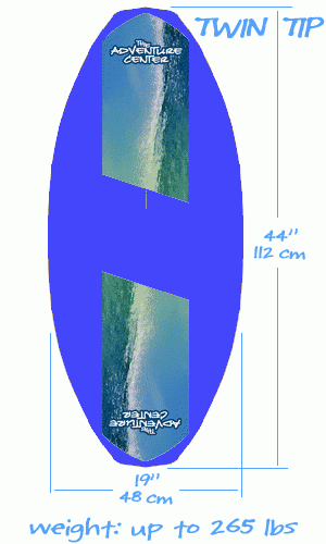 Build a custom board like this TWIN TIP example.