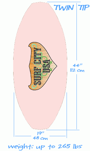 Build a custom board like this TWIN TIP example.