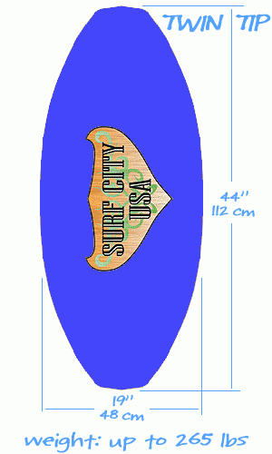 Build a custom board like this TWIN TIP example.