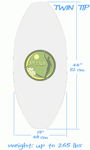 Build a custom board like this TWIN TIP example.