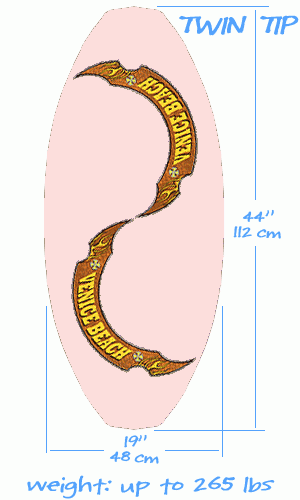 Build a custom board like this TWIN TIP example.