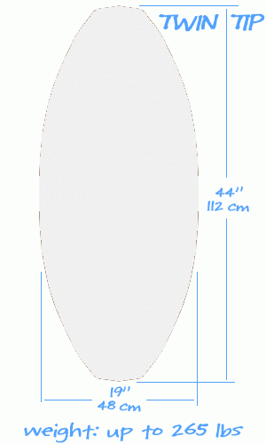 Build a custom board like this TWIN TIP example.