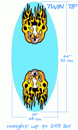 Build a custom board like this TWIN TIP example.