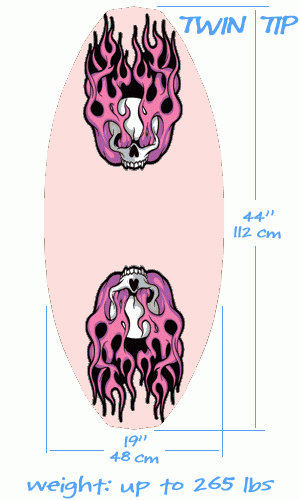 Build a custom board like this TWIN TIP example.