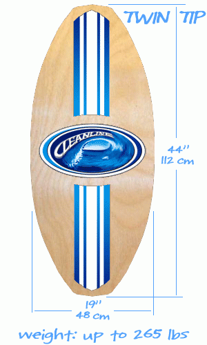 Build a custom board like this TWIN TIP example.