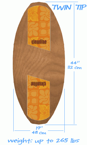 Build a custom board like this TWIN TIP example.